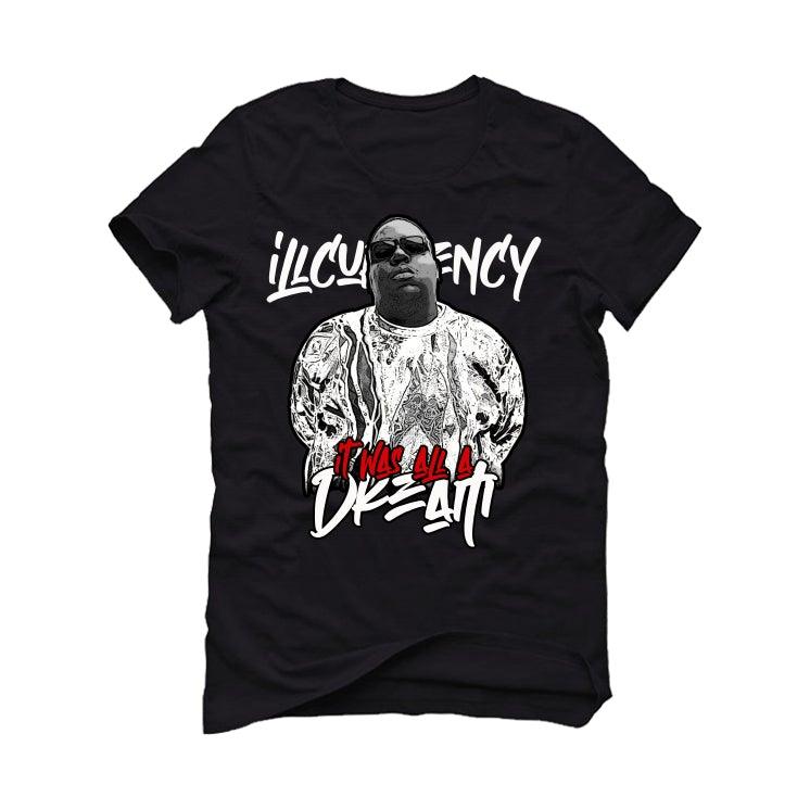 Quartersnacks x Nike SB Dunk Black T-Shirt (It was all a dream) - illCurrency Sneaker Matching Apparel