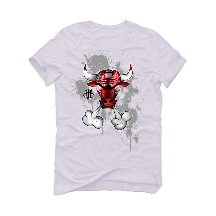 The Air Jordan 6 “Red Oreo” | ILLCURRENCY White T-Shirt (Iron Bull)