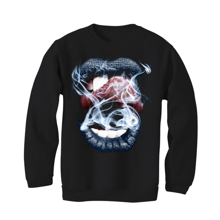 Air Jordan 6 “Midnight Navy” | illCurrency Black T-Shirt (Smoke N Lips)