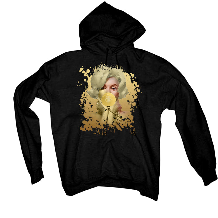 Air Jordan 12 “Black Taxi” Black T-Shirt (BUBBLE GUM)