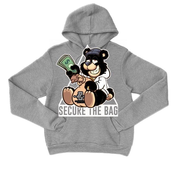 Air Jordan 12 “Playoffs” 2022 Grey T-Shirt (Secure the bag) - illCurrency Sneaker Matching Apparel