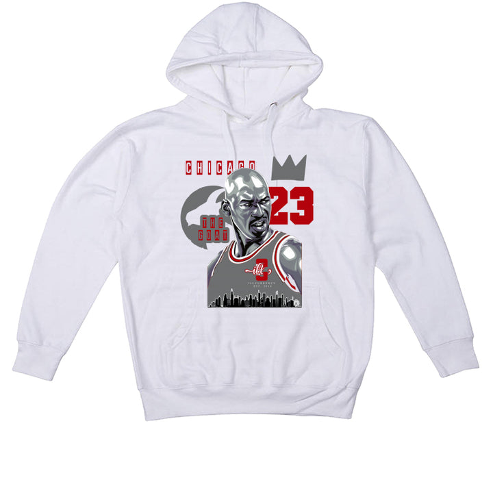 Air Jordan 9 “Fire Red” White T-Shirt (The Goat)