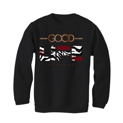Air Jordan 11 “Animal Instinct” Black T-Shirt (Bad Choices) - illCurrency Sneaker Matching Apparel