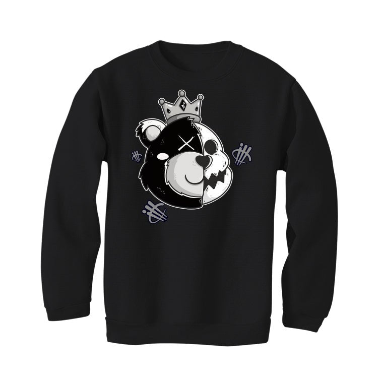 Air Jordan 1 Mid WMNS "Homage" Black T-Shirt (HALF KING BEAR)