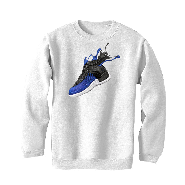 Air Jordan 12 WMNS “Hyper Royal” White T-Shirt (HYPER SPLASH)