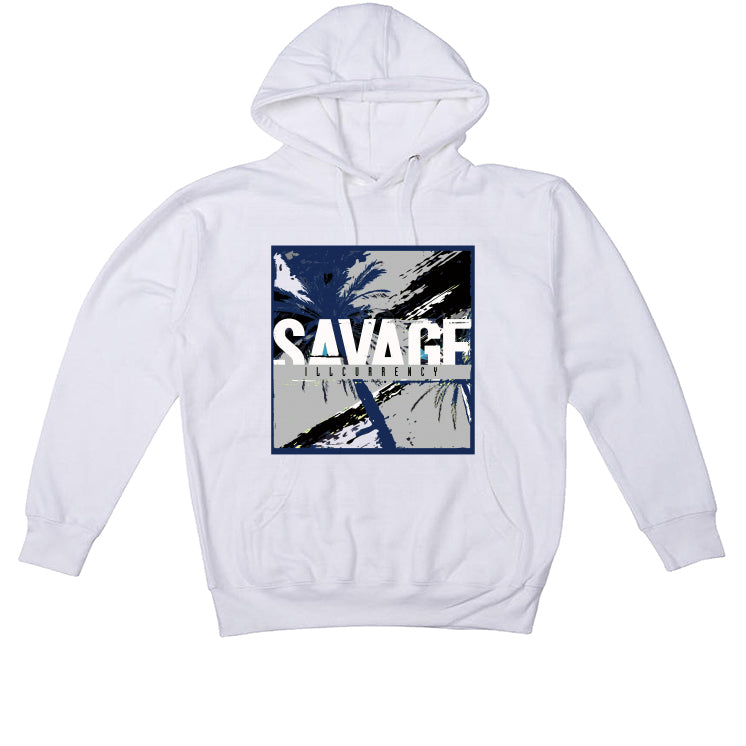 Air Jordan 6 “Midnight Navy” | illCurrency White T-Shirt (SAVAGE)