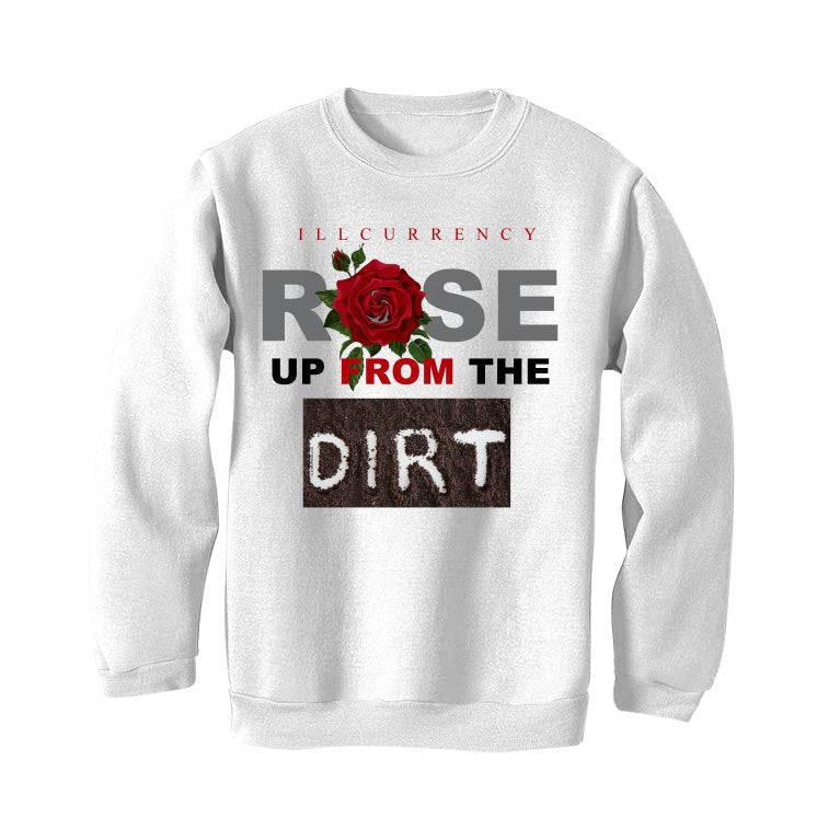 Air Jordan 3 White Cement Reimagined - White T-Shirt (Rose up from the dirt)