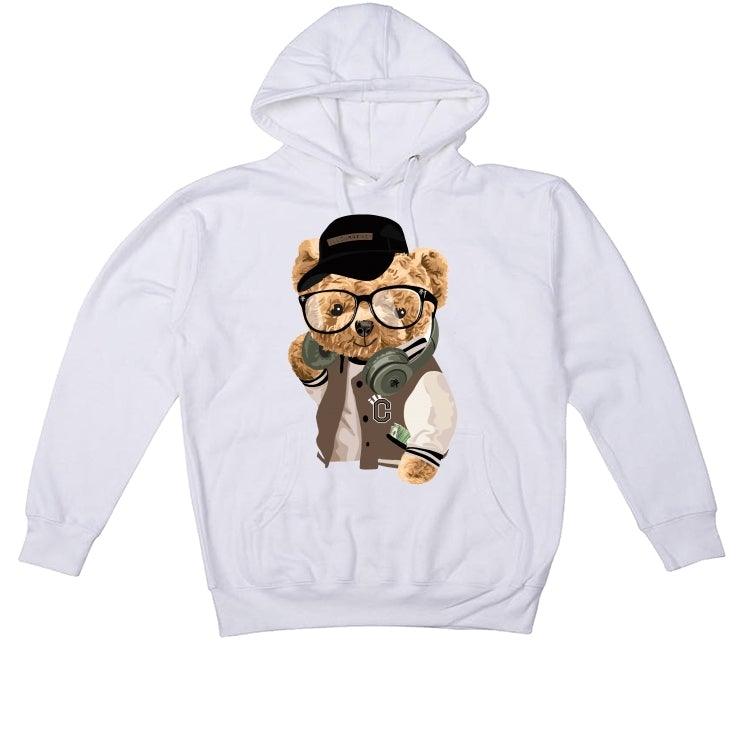 Air Jordan 1 High "Black Mocha" 2020 White T-Shirt (ill bear) - illCurrency Sneaker Matching Apparel