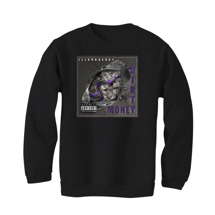 Air Jordan 13 “Court Purple” Black T-Shirt (DIRTY MO) - illCurrency Sneaker Matching Apparel