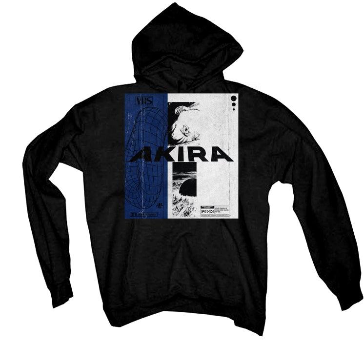 Air Jordan 1 “Dark Marina Blue” Black T-Shirt (AK) - illCurrency Sneaker Matching Apparel