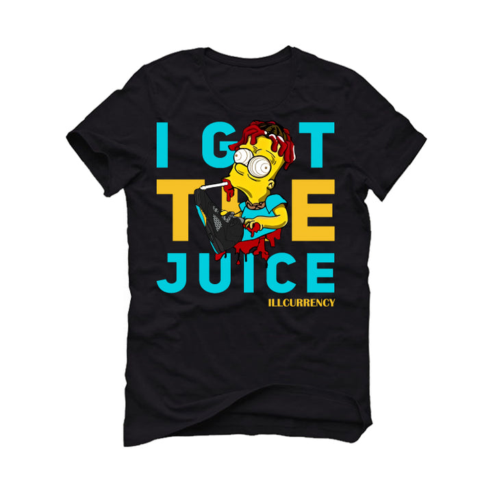 Air Jordan 5 Aqua - Black T-Shirt (I GOT THE JUICE)