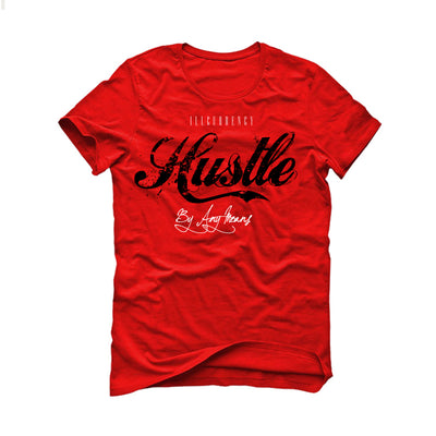 Air Jordan 9 “Chile Red” Red T-Shirt (Hustle By Any Means)