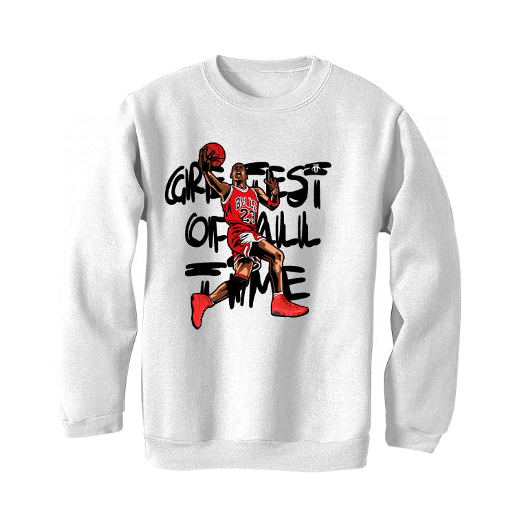 Air Jordan 9 “Chile Red” White T-Shirt (greatest of all time)