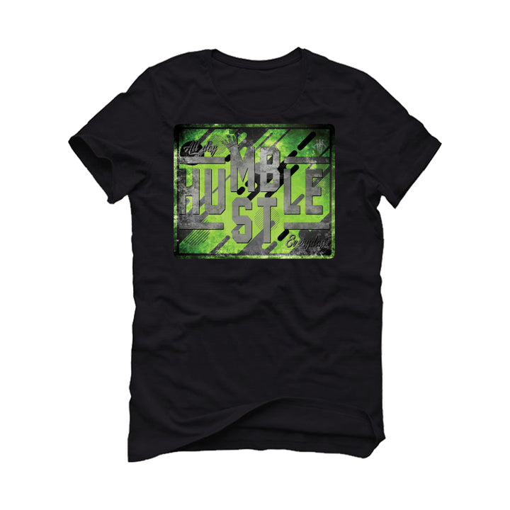 Air Jordan 5 Green Bean Black T-Shirt (ALWAYS HUSTLE)