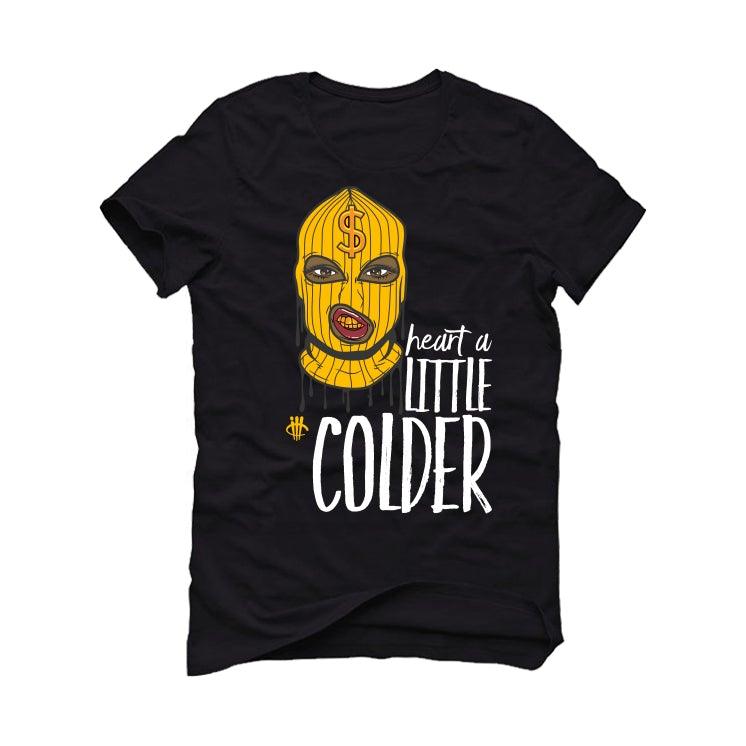 Nike dunk low "goldenrod" Black T-Shirt (Heart a littler colder) - illCurrency Sneaker Matching Apparel