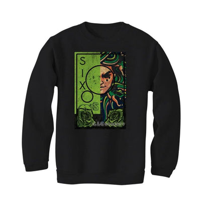 Air Jordan 6 “Electric Green” Black T-Shirt (LA MEDUSSA) - illCurrency Sneaker Matching Apparel