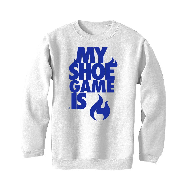 Air Jordan 12 WMNS “Hyper Royal” White T-Shirt (MY SHOE)