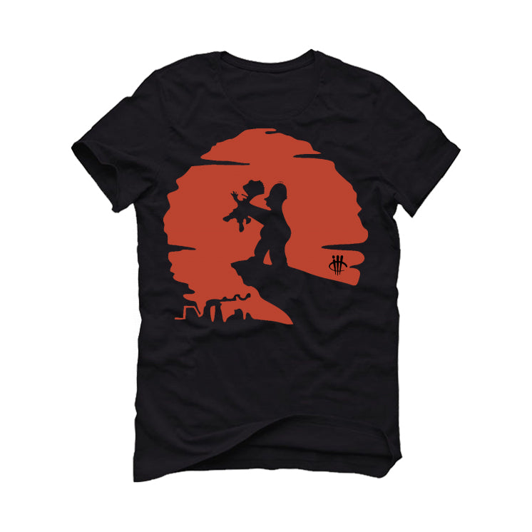 Air Jordan 5 “Dunk on Mars” Black T-Shirt (Choke Em)