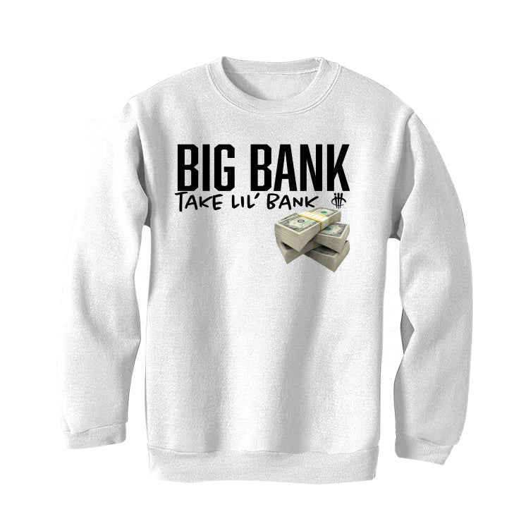 Air Jordan 1 Mid "Diamond" White T-Shirt (big bank take)