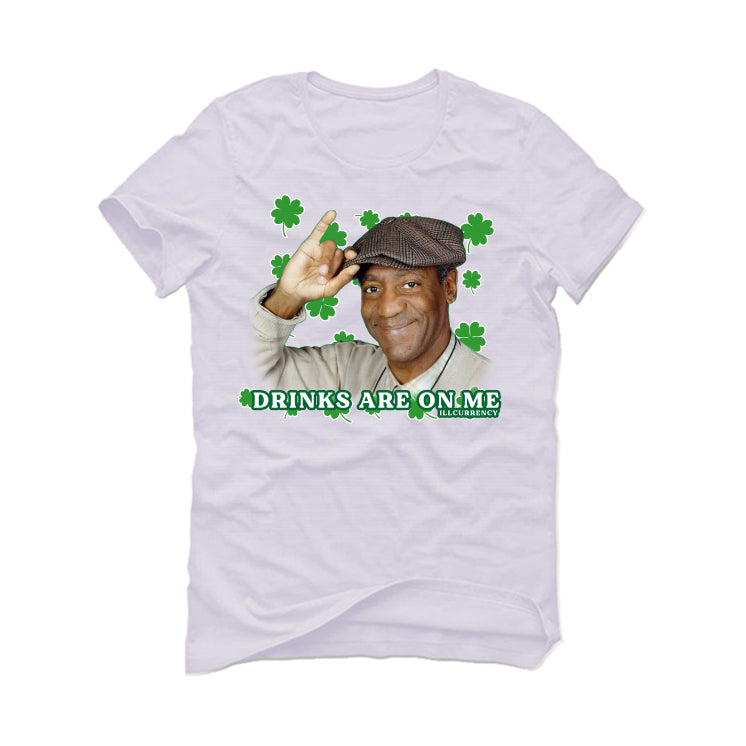 St. Pattys Collection White T-Shirt (Drinks are on me)