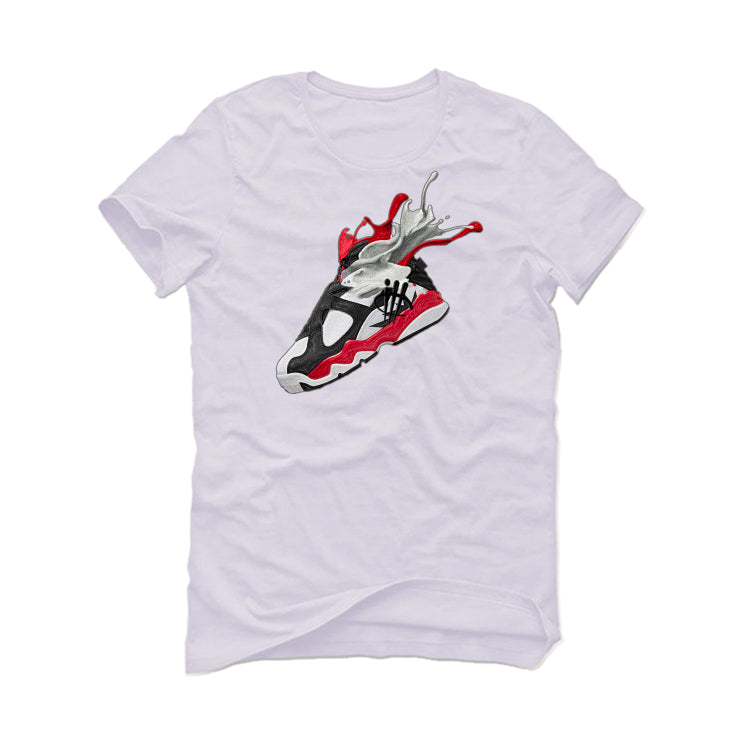 Air Jordan 8 “Paprika” White T-Shirt (SPLASH SHOE)