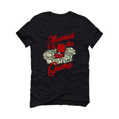 Air Jordan 1 “Bred Patent” Black T-Shirt (MARRIED TO THE GAME) - illCurrency Sneaker Matching Apparel