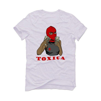 Air Jordan 1 “Bred Patent” White T-Shirt (toxica) - illCurrency Sneaker Matching Apparel
