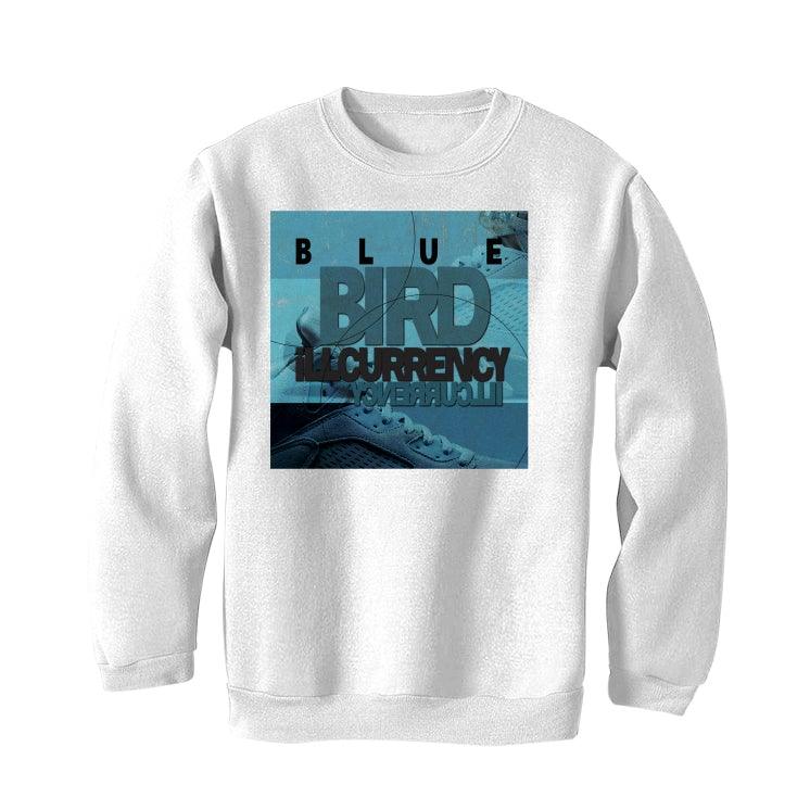 Air Jordan 5 Retro WMNS "Blue Bird" White T-Shirt (BLUE BIRD) - illCurrency Sneaker Matching Apparel