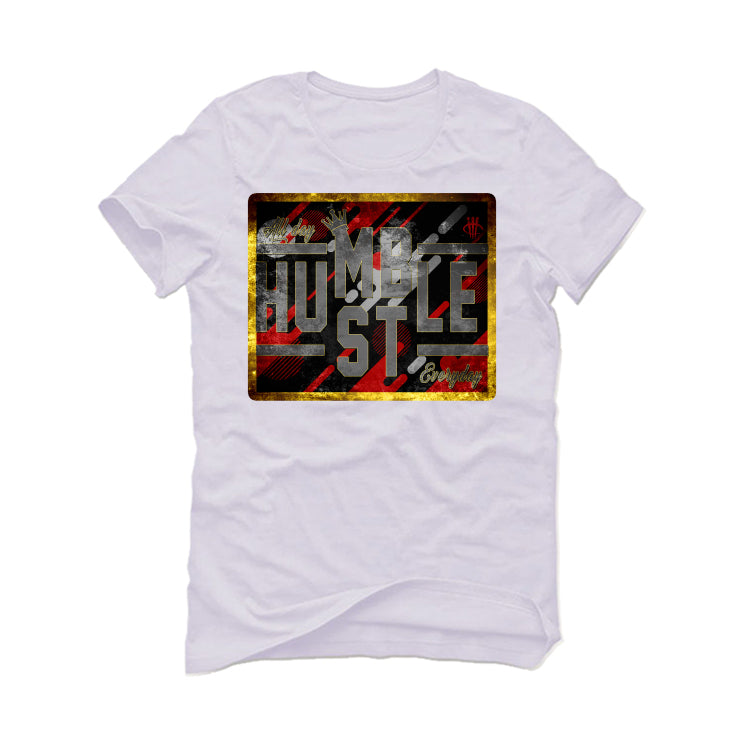 Air Jordan 11 “Cherry” White T-Shirt (HUSTLE EVERYDAY)