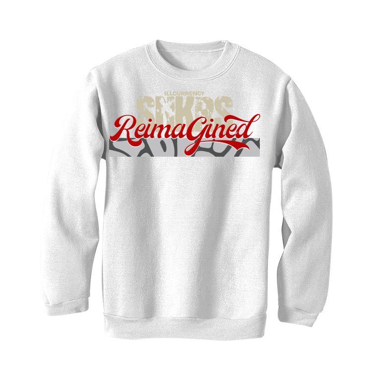 Air Jordan 3 “White Cement Reimagined” | illcurrency White T-Shirt (REIMAGINE)