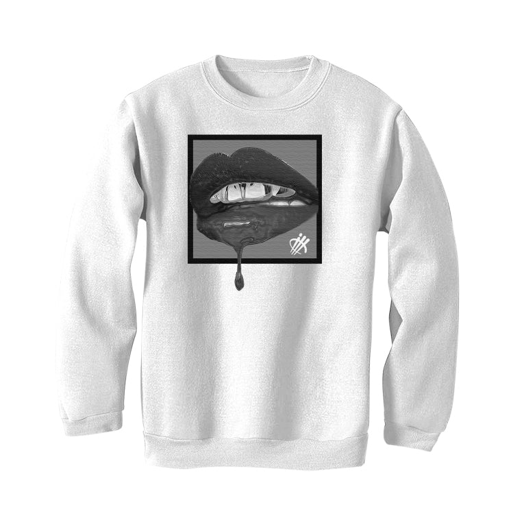 Air Jordan 12 “Stealth” White T-Shirt (LIPSTICK)