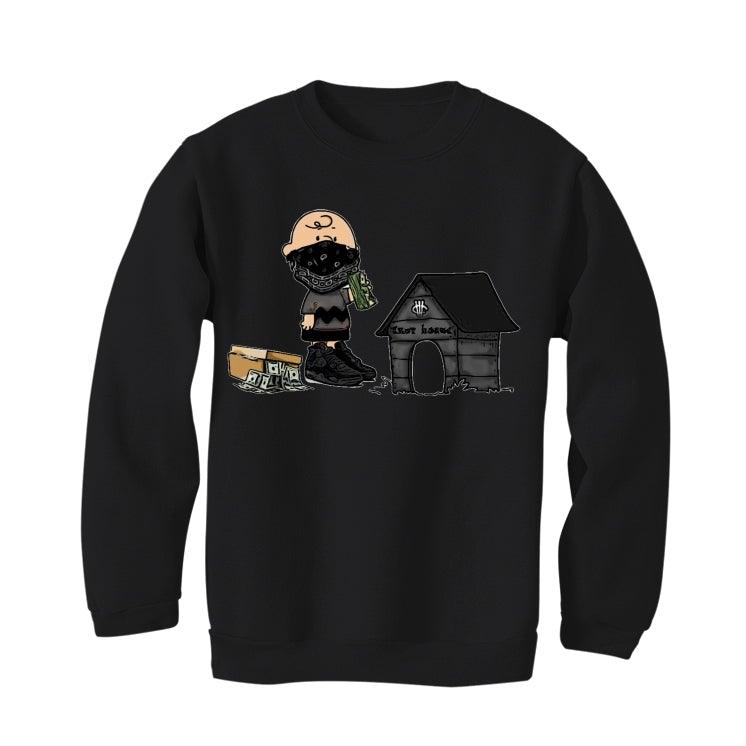 Air Jordan 4 Black Cat "2020" Black T-Shirt (Trap House) - illCurrency Sneaker Matching Apparel