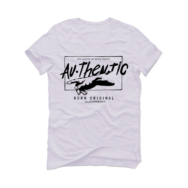 Air Jordan 1 Mid "Diamond" White T-Shirt (Authentic)