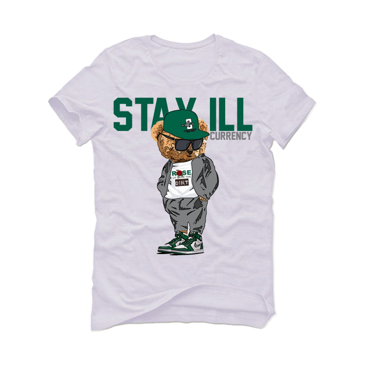 Air Jordan 1 High OG “Gorge Green” White T-Shirt (Stay ill Bear)