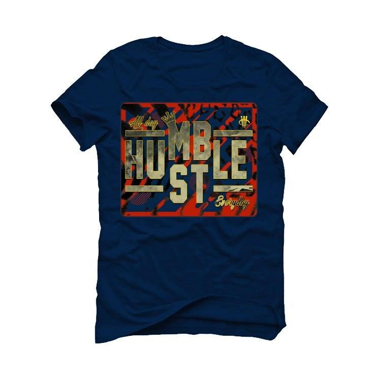 Nike Air Foamposite Pro “USA” Navy Blue T-Shirt (always hustle) - illCurrency Sneaker Matching Apparel
