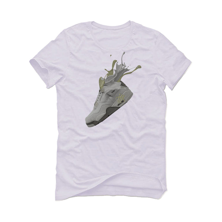 Air Jordan 4 SE Craft Photon Dust - White T-Shirt (SPLASH 4)