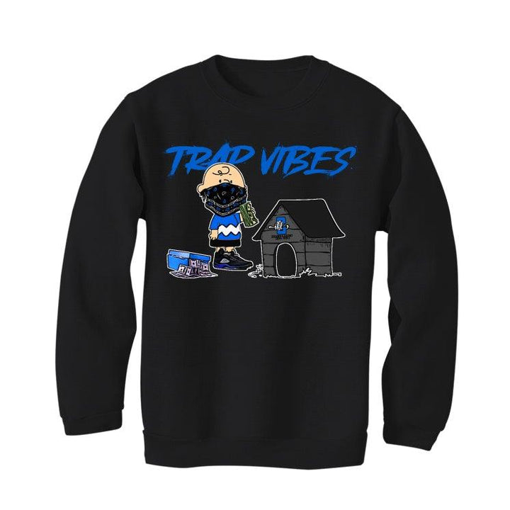 Air Jordan 5 “Racer Blue” Black T-Shirt (Trap Vibes) - illCurrency Sneaker Matching Apparel