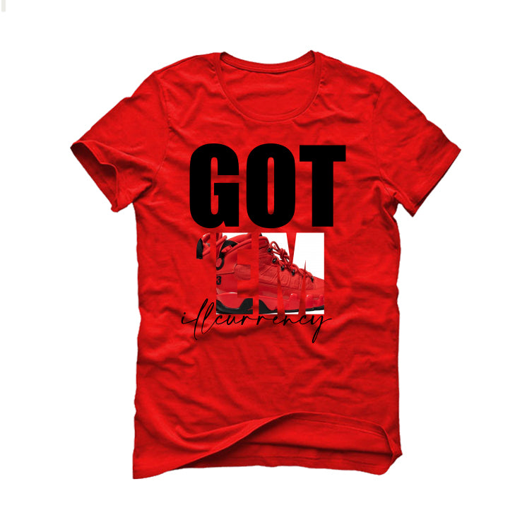 Air Jordan 9 “Chile Red” Red T-Shirt (Got Em)