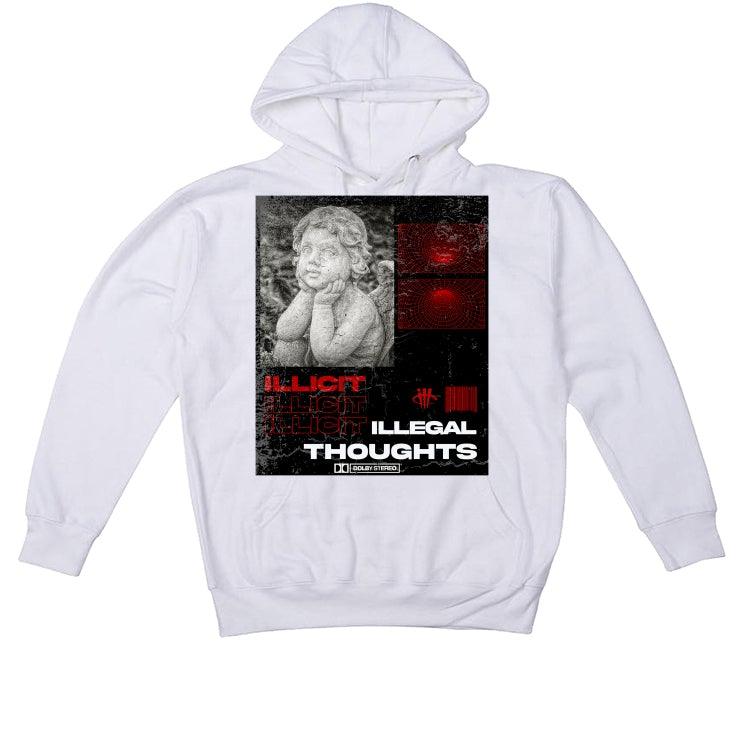 Air Jordan 12 “Playoffs” 2022 White T-Shirt (ILLICIT) - illCurrency Sneaker Matching Apparel