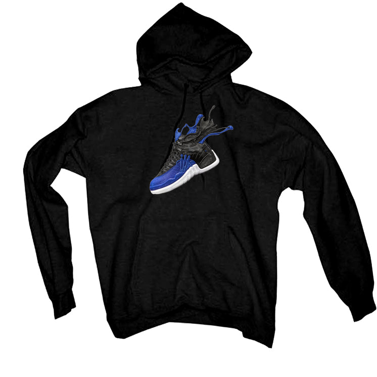 Air Jordan 12 WMNS “Hyper Royal” Black T-Shirt (HYPER SPLASH)