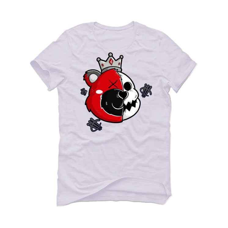 Air Jordan 13 Retro “Black Flint”| ILLCURRENCY White T-Shirt (HALF KING BEAR)