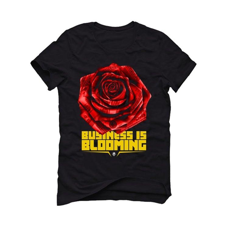 Air Jordan 14 black Ferrari Black T-Shirt (Blooming) - illCurrency Sneaker Matching Apparel