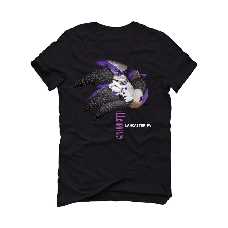 Air Jordan 3 Dark Iris - Black T-Shirt (ELEPHANT PRINT SONIC)