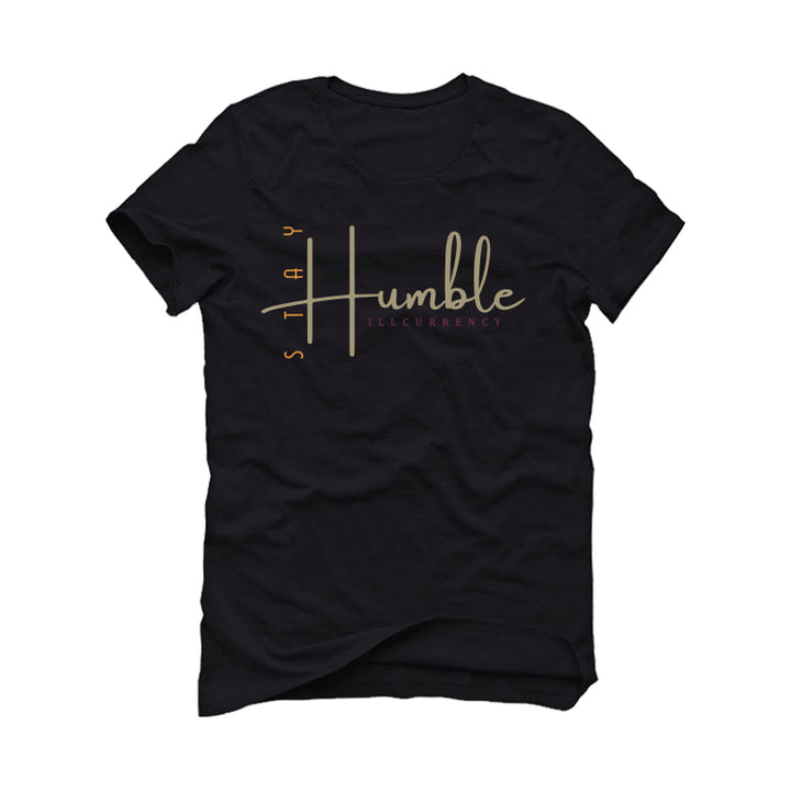 Air Jordan 7 “Black Olive” Black T-Shirt (Stay Humble)