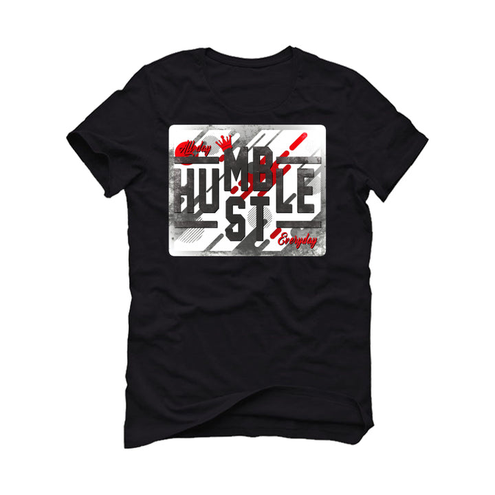 Air Jordan 12 “Playoffs” 2022 Black T-Shirt (ALWAYS HUSTLE)