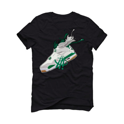 Nike SB x Air Jordan 4 “Pine Green” | illcurrency Black T-Shirt (SPLASH)