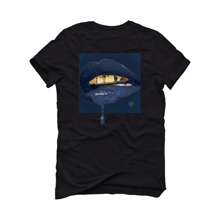 Air Jordan 13 Retro French Blue - Black T-Shirt (LIPSTICK)