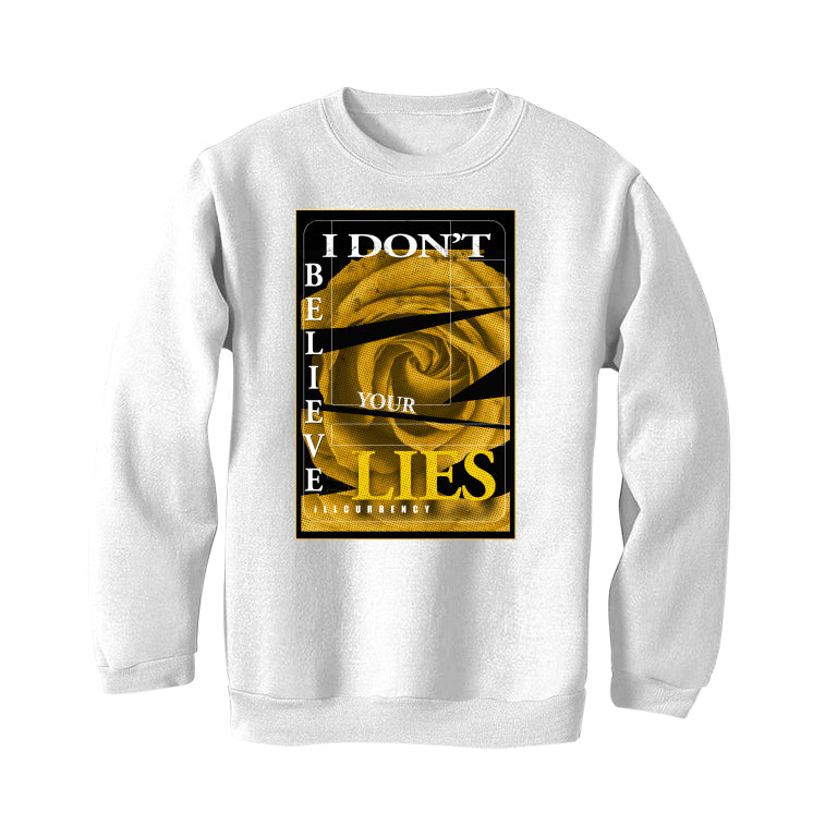 Air Jordan 1 High OG “Taxi” White T-Shirt (I DON'T BELIEVE YOUR LIES)