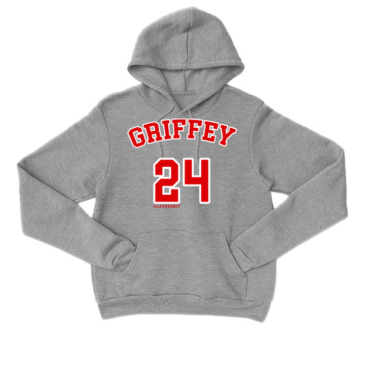 Nike Air Griffey Max 1 “Cincinnati Reds” Grey T-Shirt (Griffey 24)