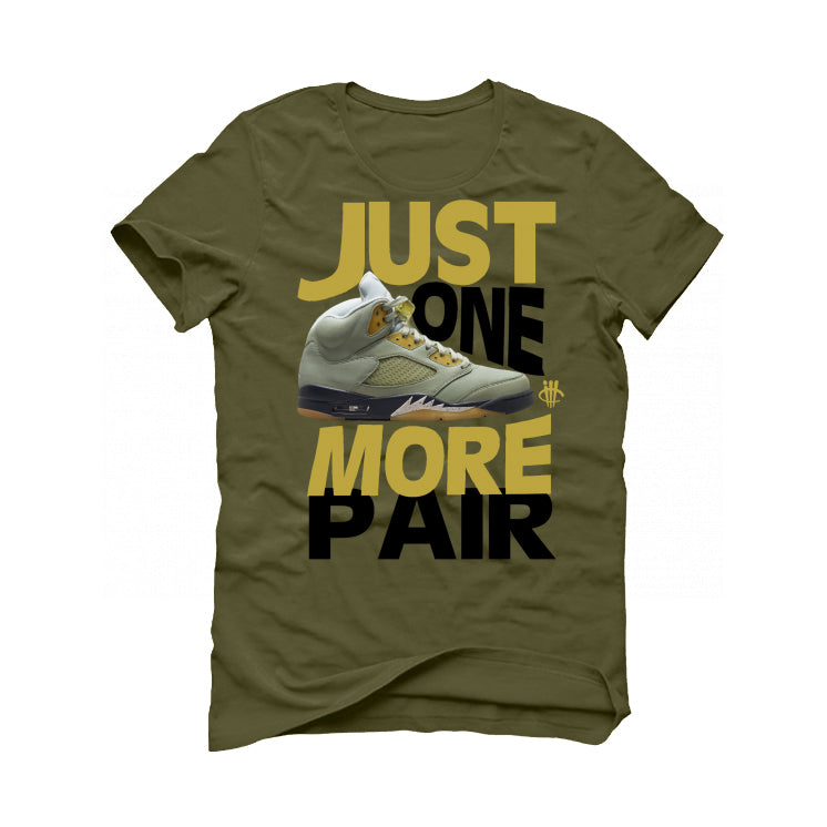 Air Jordan 5 “Jade Horizon” | illCurrency Military Green T-Shirt (JUST ONE MORE PAIR)